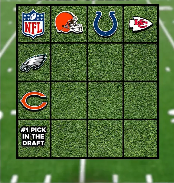 immaculate grid football play challenge