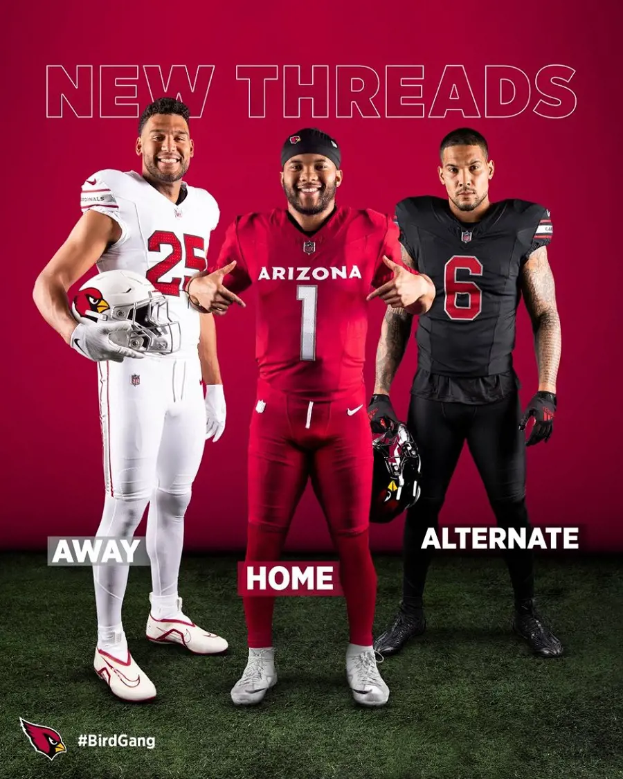 The Cardinals with their uniforms for the 2023 season