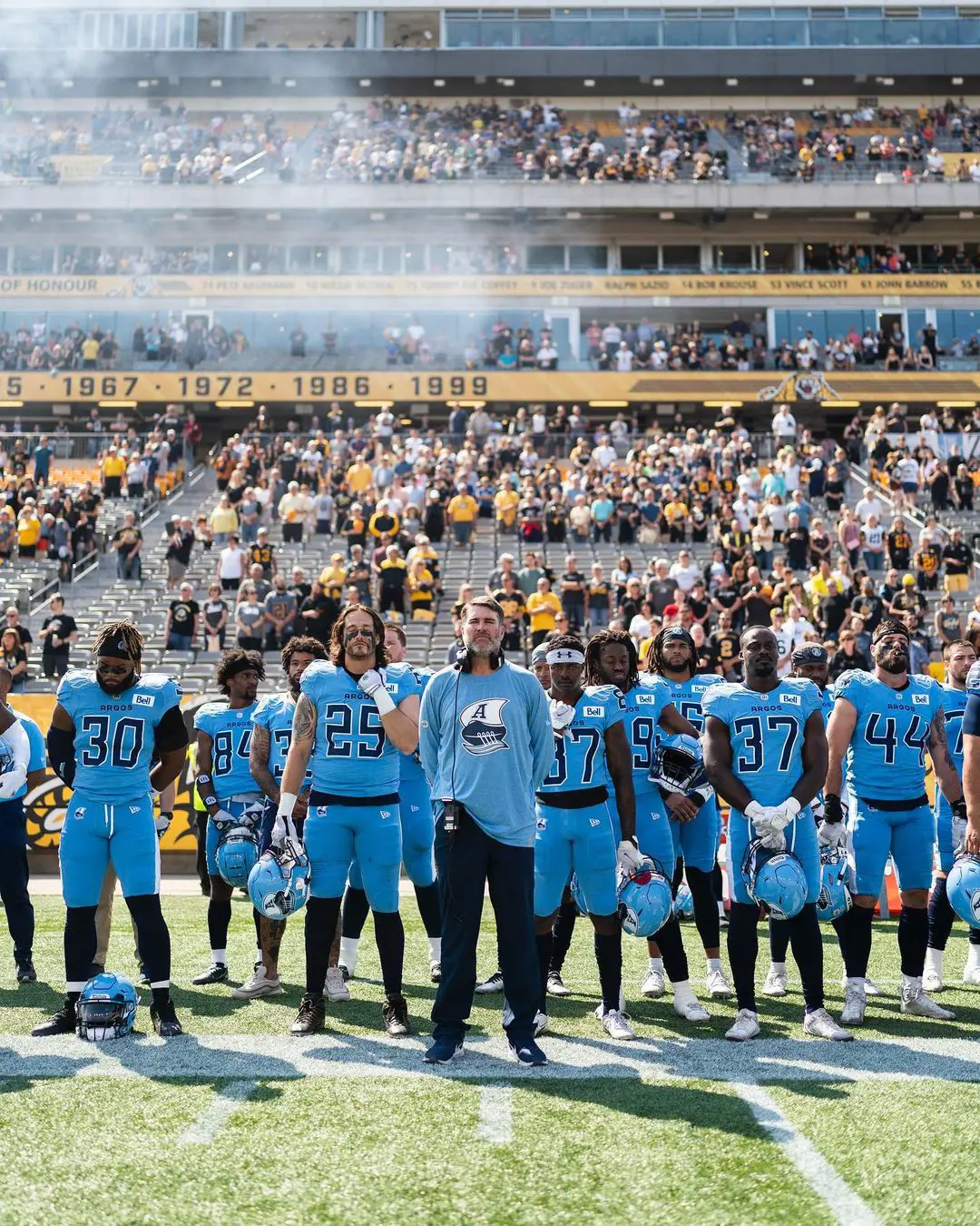 Toronto Argonauts during their off season games in May 2023