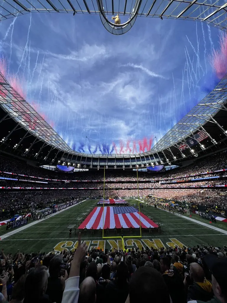 Tottenham Hotspur stadium has a brilliant view from any seat and the best facilities in Europe.