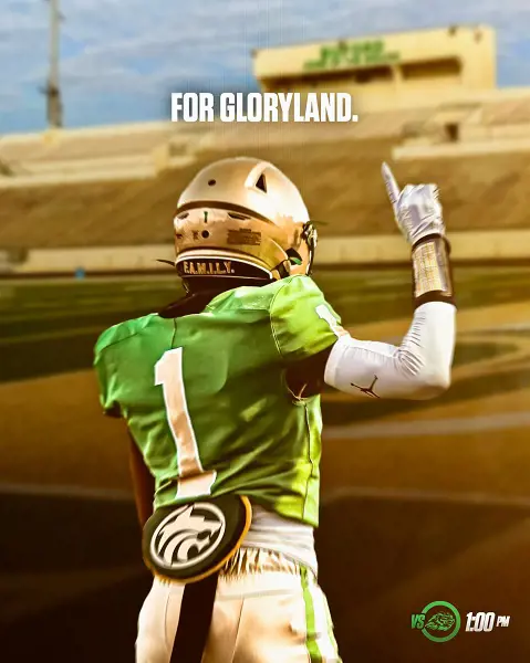 Buford HS dons a golden helmet