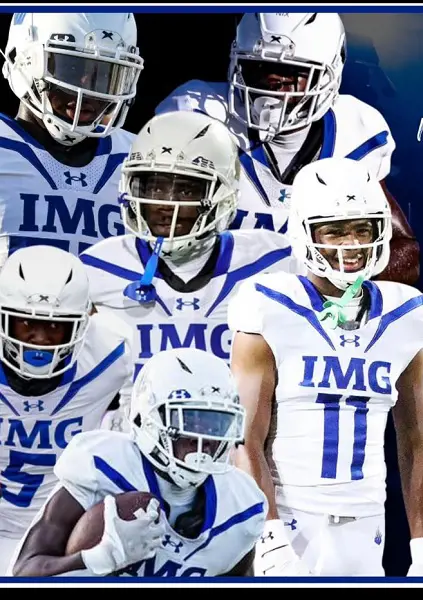 IMG Academy football team is sponsored by Under Armour
