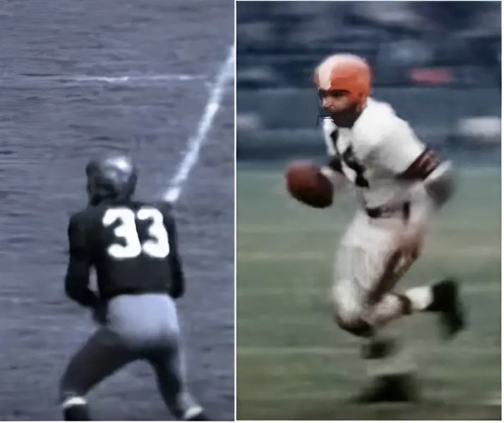 NFL uniforms from the first half of the 20th century