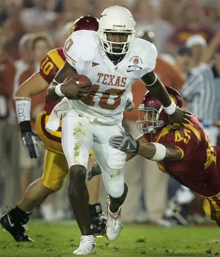 Texas and USC's matchup in 2006 generated the largest audience ever.