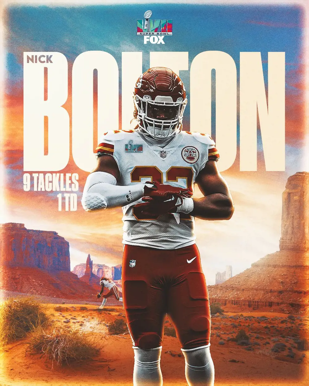 The Game changer Nick Bolton helped the Chiefs to win the Super Bowl LVII title.