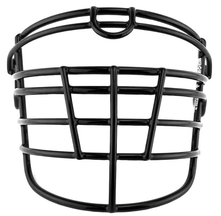 A titanium facemask has the lightest weight and is also the most expensive one