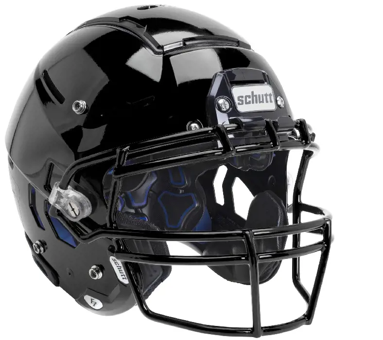Schutt F7 VTD helmet has a helmet stabilization system and maintains flexible resistance design