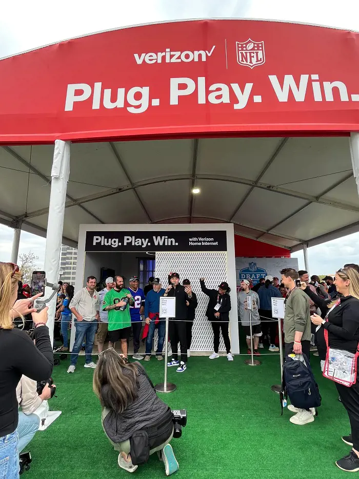 Verizon has offered free football content if the consumers complete specific ordeals.