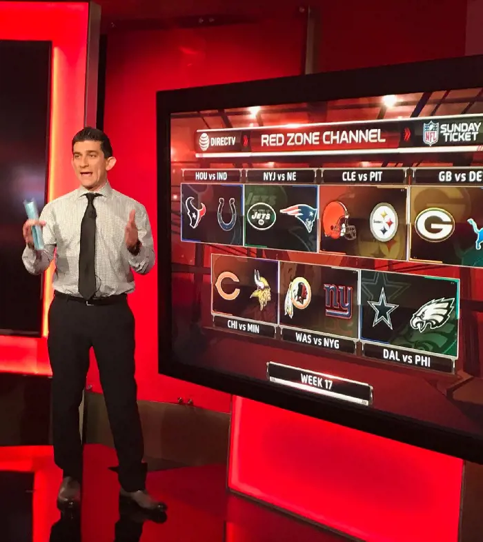 DIRECTV also contains Red Zone network.