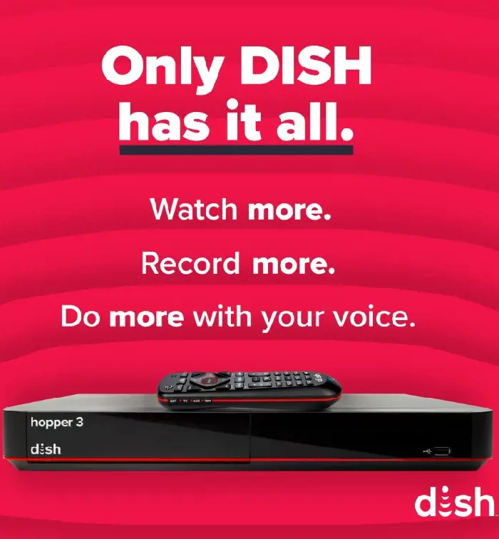 DISH also will feature the Red Zone channel.