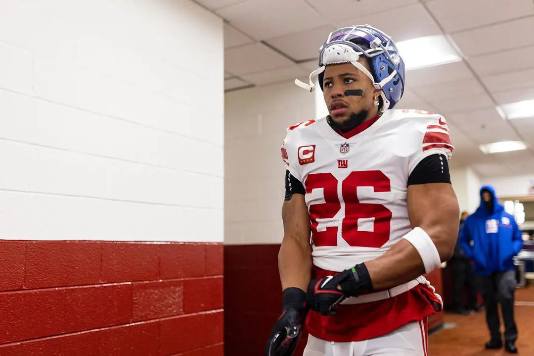Saquon all set to run the offense for the Giants in 2022