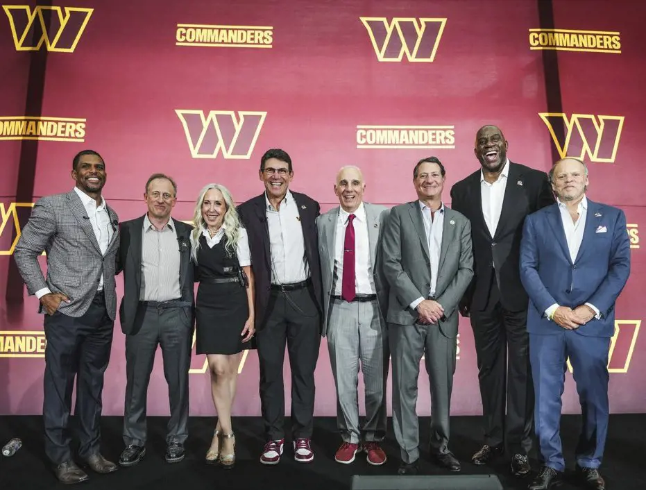 Washington Commanders new owners include 20 limited partners.