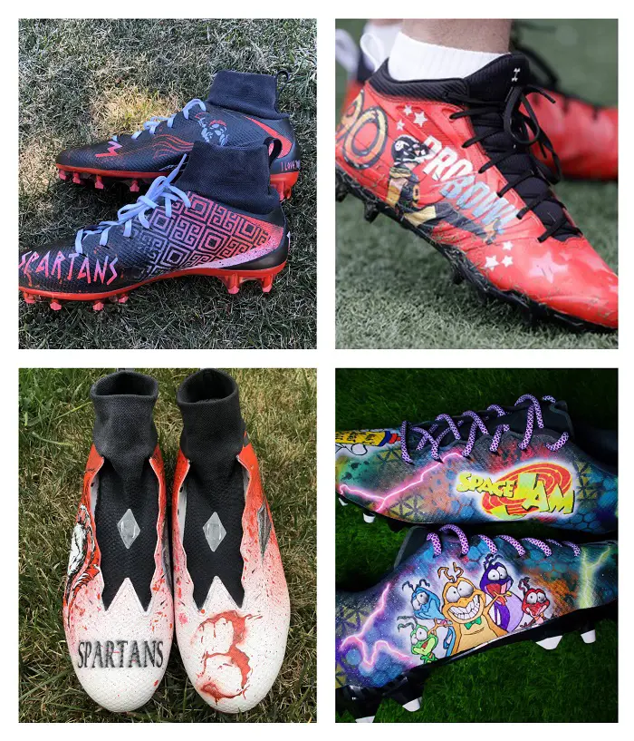 Unleash Your Style with these Custom Football Cleats