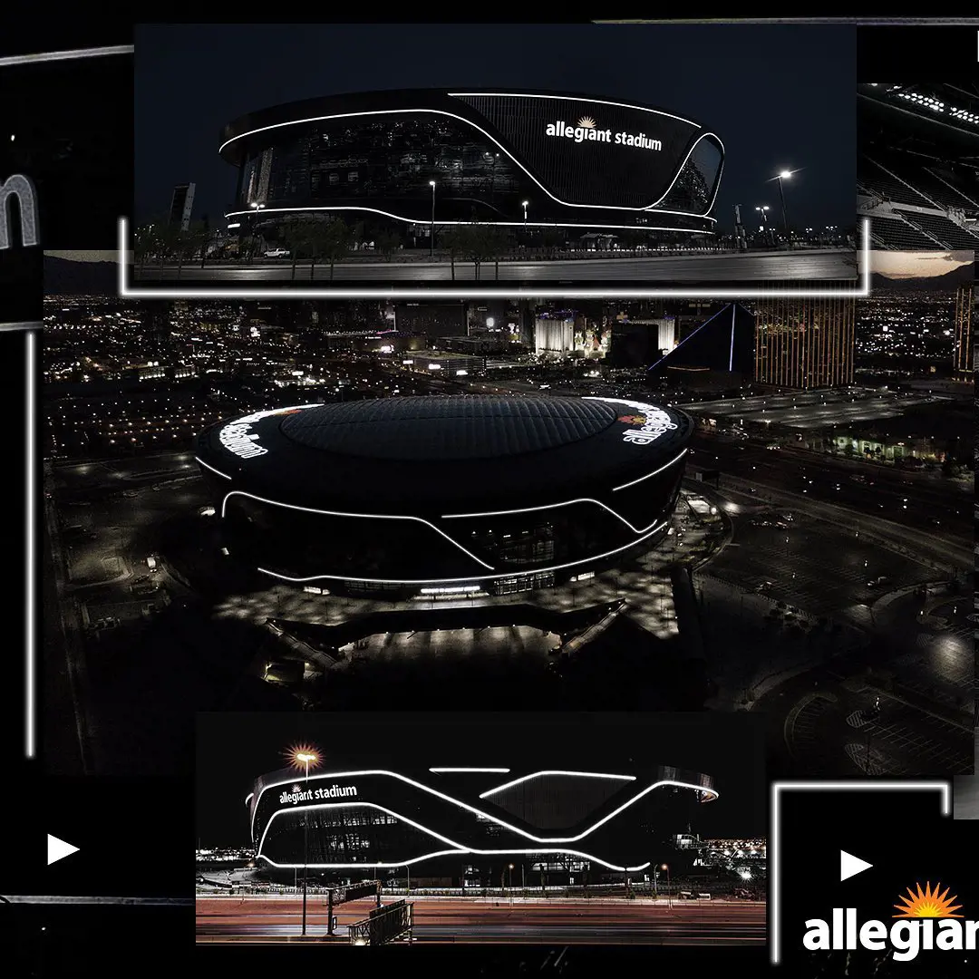 Allegiant Stadium will host Super Bowl LVIII on February 11, 2024.
