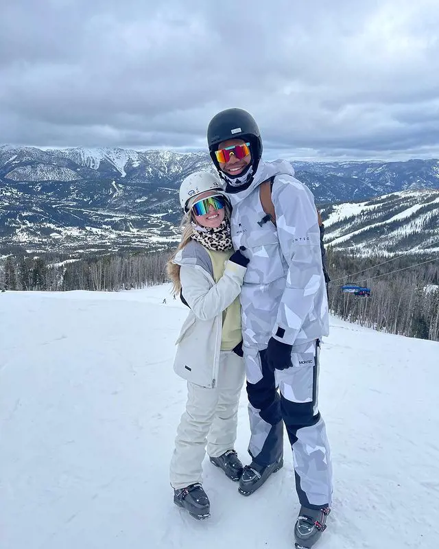 Nolan vacationed in Montana with Aubrey after the 2021 college football season. 