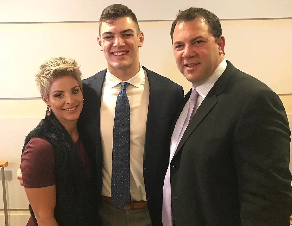 Kandace and Frank were proud that Cole successfully made it to the NFL in 2020.