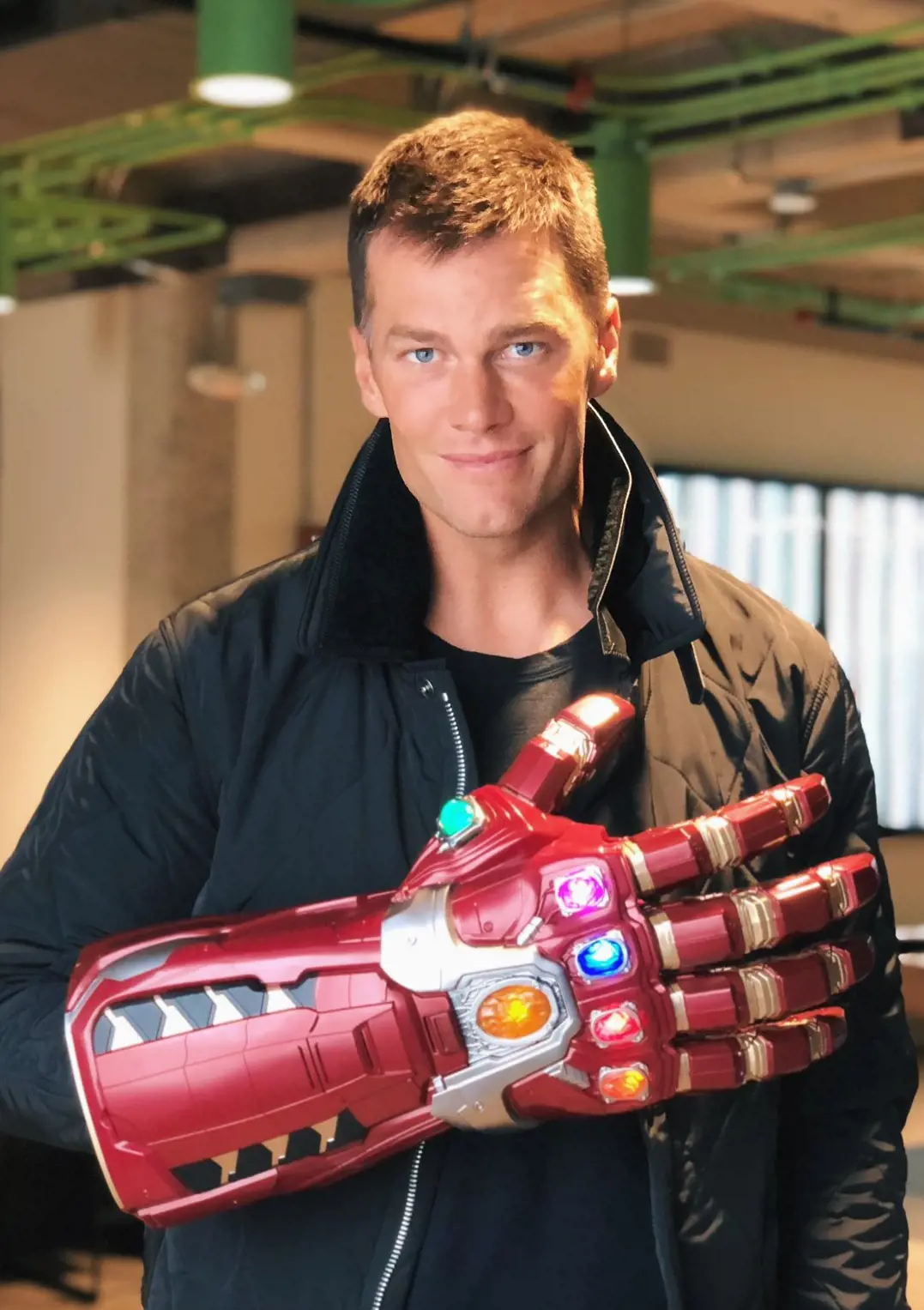 Tom is the 5 time Super Bowl MVP with the infinity gauntlet in 2019
