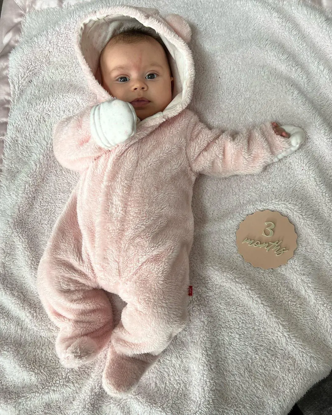 Little Porter is just three months old as of February 26, 2023.