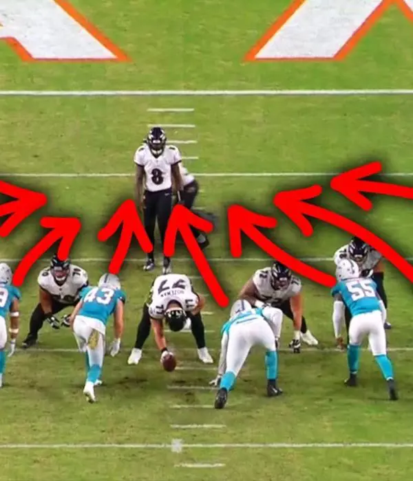 Dolphins running same zero blitz for the 35 times in a game.