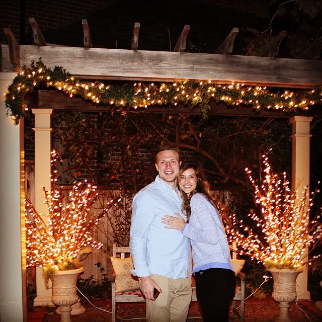Taysom and Emily were engaged on 29th December 2013.