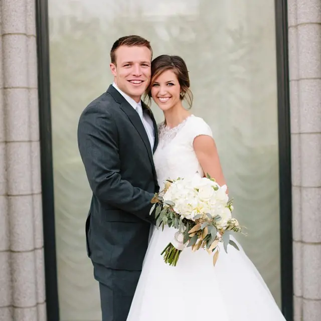 Taysom got married to Emily on 12th April 2014.