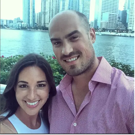 Mike and his partner at La Mar by Gaston Acurio, celebrating their anniversary on June 5, 2015.