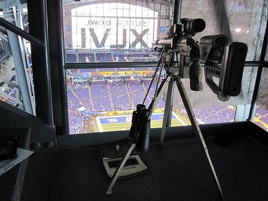 Various sporting events like NFL appoints professional SWAT members to stop any form of attack