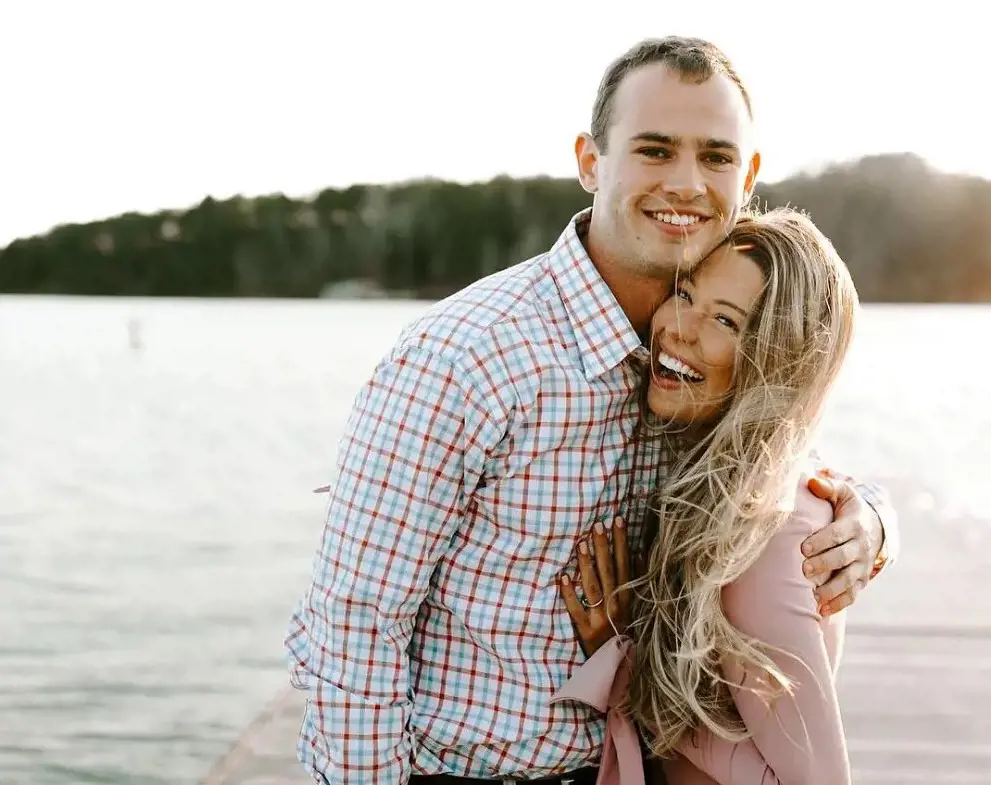 Hunter wished his life partner Happy Birthday on April 4, 2019.