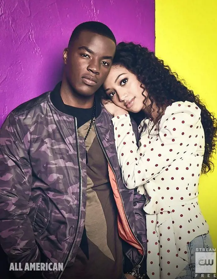 Daniel Ezra plays Spencer Paysinger and Samantha Logan plays Olivia Baker
