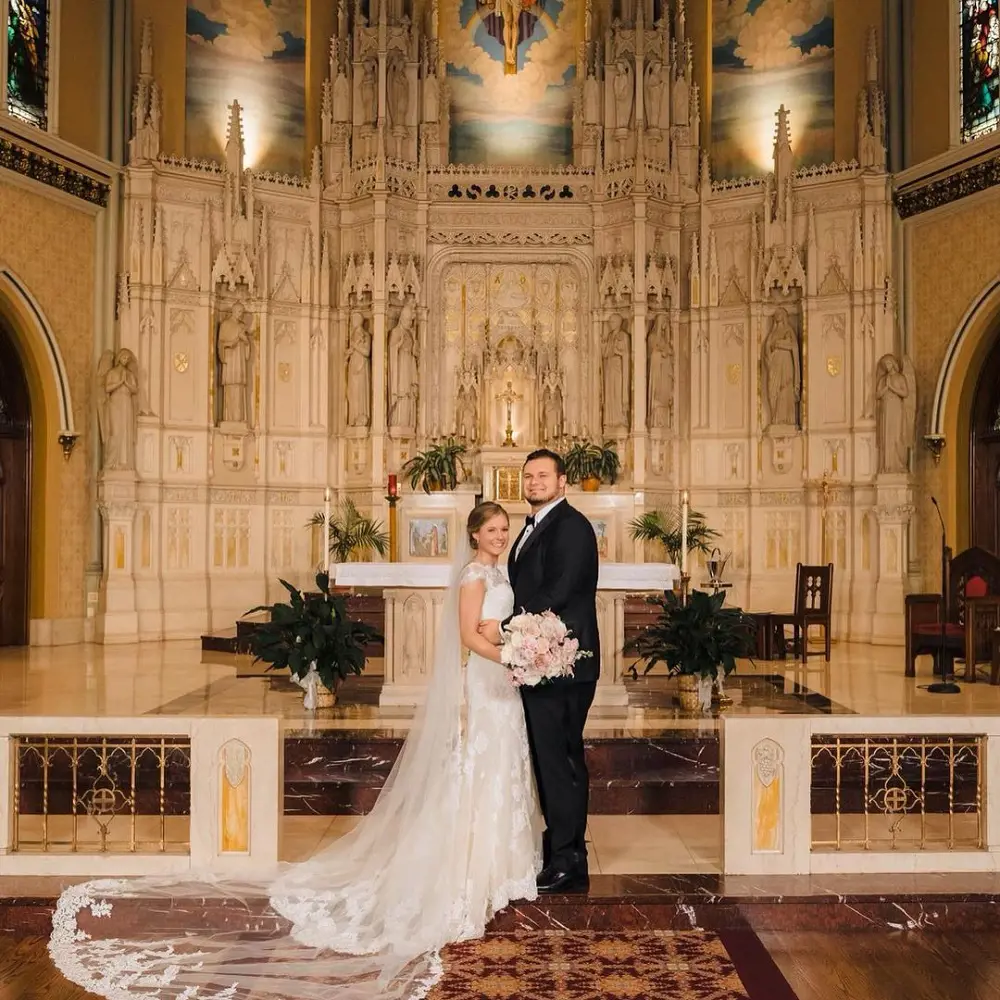 Nick and Christina tied knots on June 25, 2021 in a lavish wedding in Chicago, Illinois