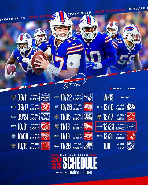 Bills Vs. Chargers week 16 game will exclusively air on Peacock