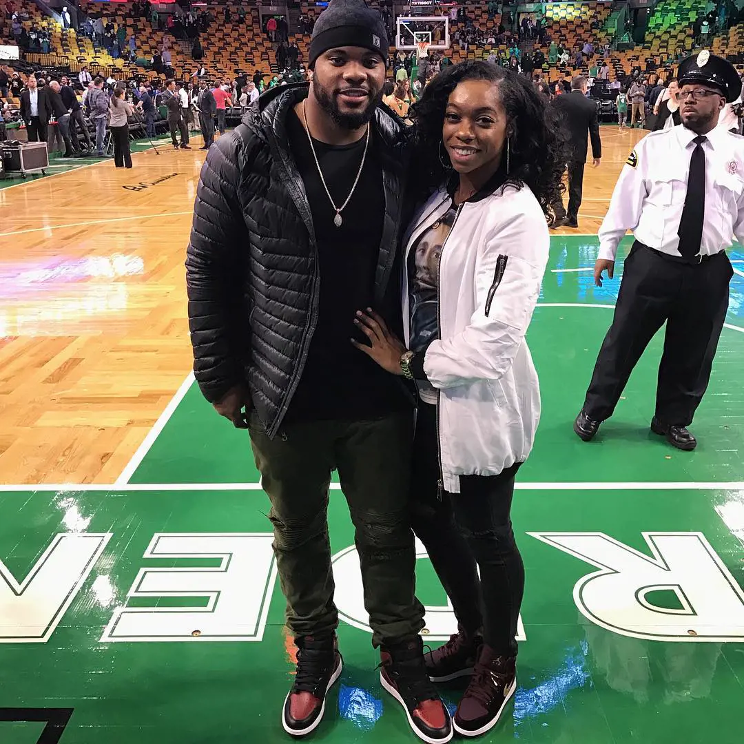 Elandon and Tori went to see the Celtics game on January 27, 2017.