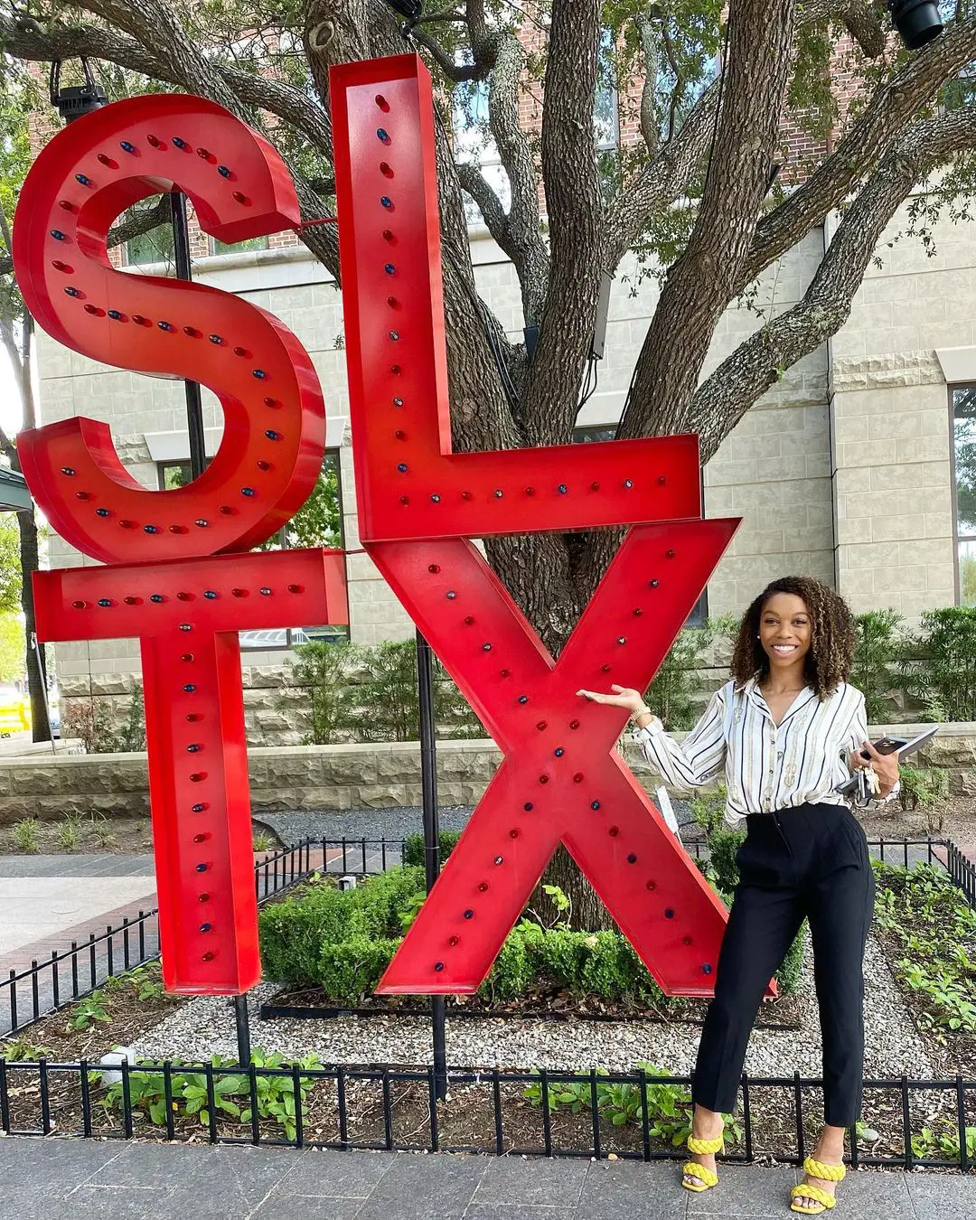 Tori was at Sugar Land Town Square on September 2021.